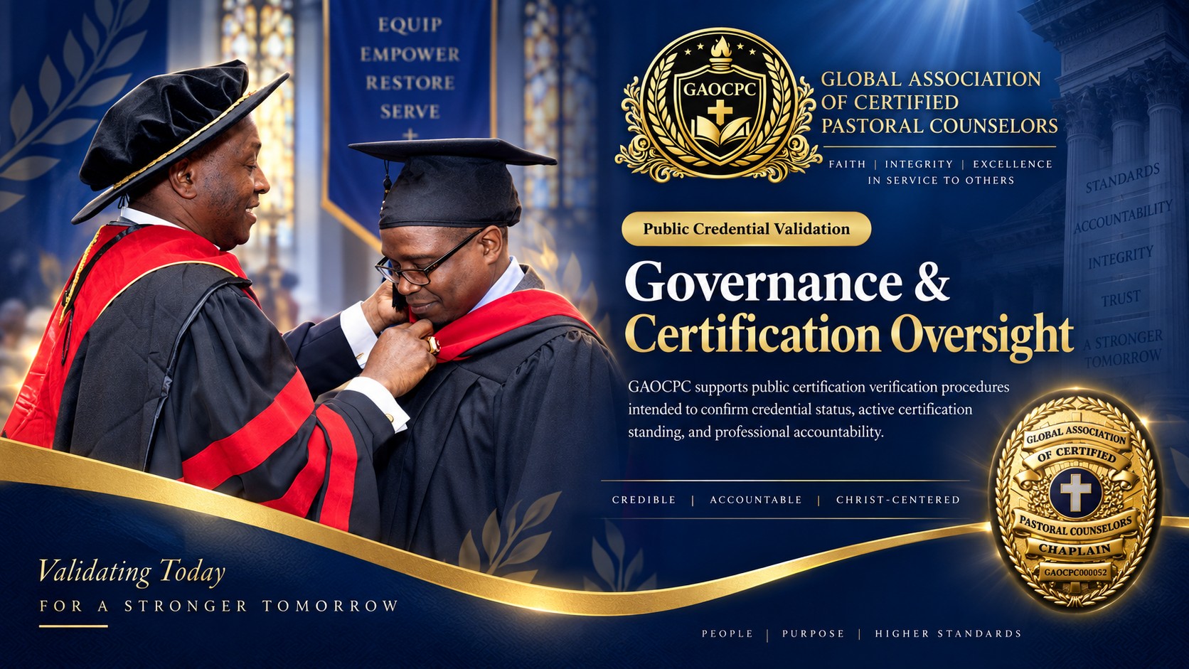 GAOCPC Governance and Certification Oversight