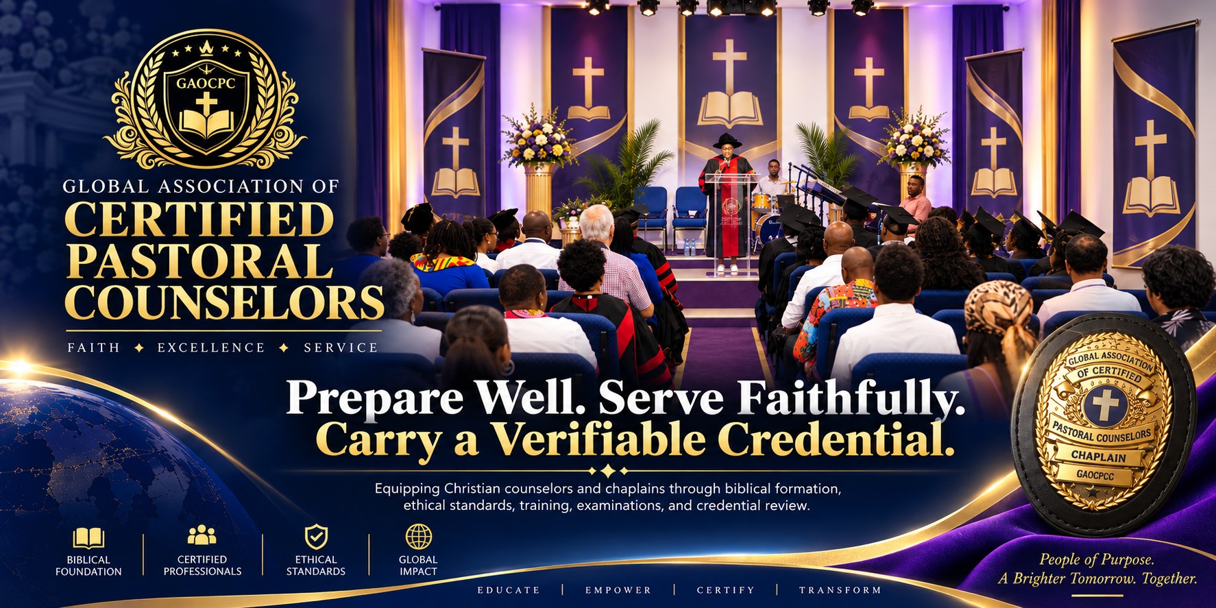 GAOCPC certification ceremony and global Christian leadership